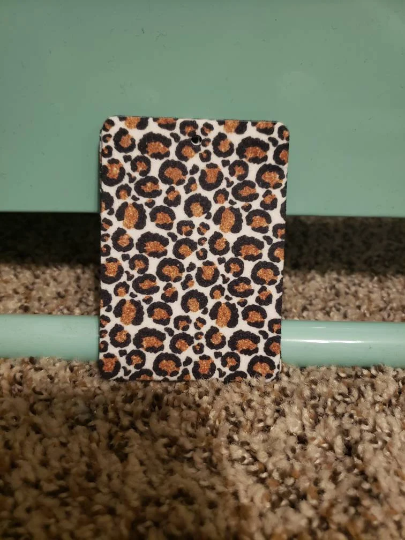 Leopard Felt Air Freshener {Choose Your Own Scent}
