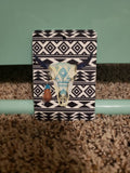 Aztec Bull Skull Air Freshener {Choose Your Own Scent}