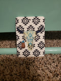Aztec Bull Skull Air Freshener {Choose Your Own Scent}