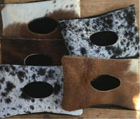 Cowhide Baby Wipe Holder