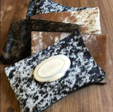 Cowhide Baby Wipe Holder