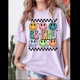 Be Kind Checkered Tee