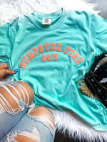 Dumpster Fire 24/7 Puff Print Tee