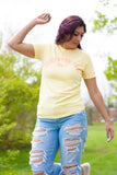 Dumpster Fire 24/7 Puff Print Tee
