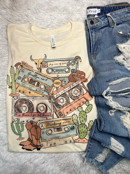 Western Mix Tape Tee - RTS