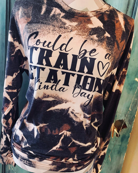 Could Be A Train Station Kinda Day Tee