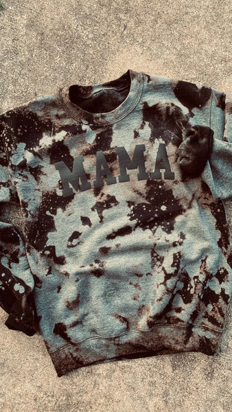 Mama/Mini Grunge Sweatshirt