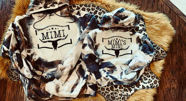 Mimi & Mini (Mama/Grammy/Grandma) Hoodie