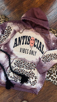 Anti Social Vibes Only Hoodie